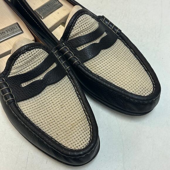 Ralph Lauren Purple Label Chalmers Spectator Penny Loafer Made in Italy 10.5 main image 12